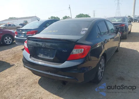 2012 Honda Civic Si from USA, damaged, VIN 2HGFB6E52CH702849